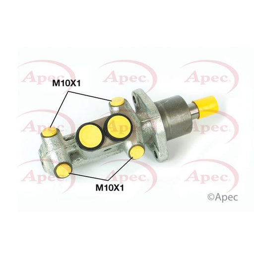 Apec Brake Master Cylinder Hydraulic Assembly fits VW Transporter 1990-2003