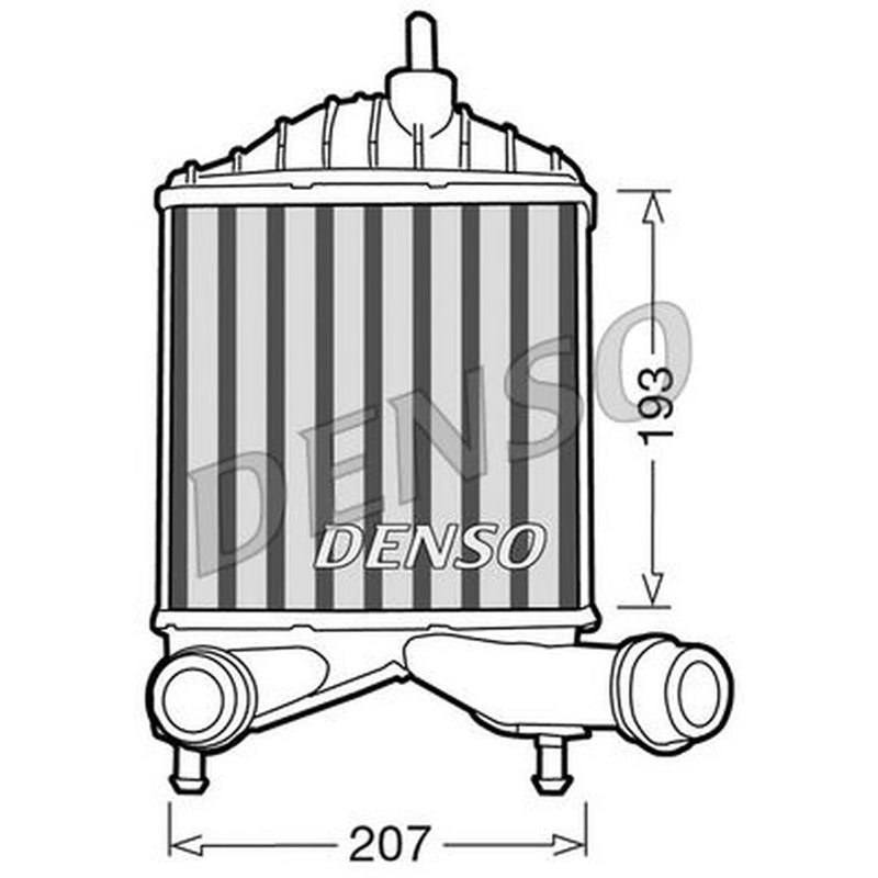 Denso Intercooler (Charge Air Cooler) fits Citroën Dispatch I 2001-2006 2.0