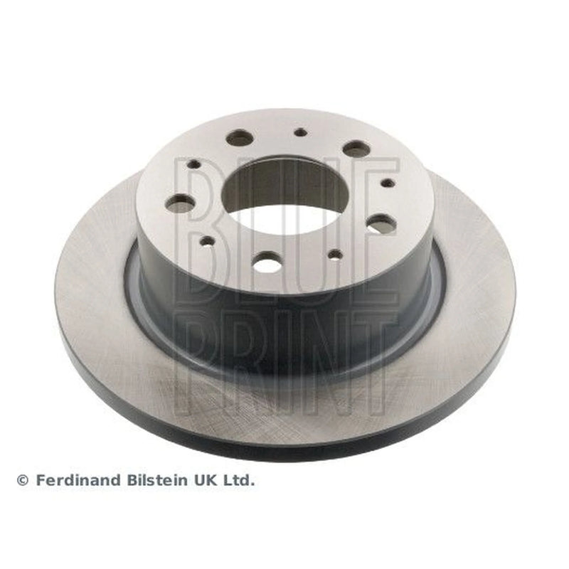 Blue Print 2 x Solid Rear Brake Discs ADP154325-x2
