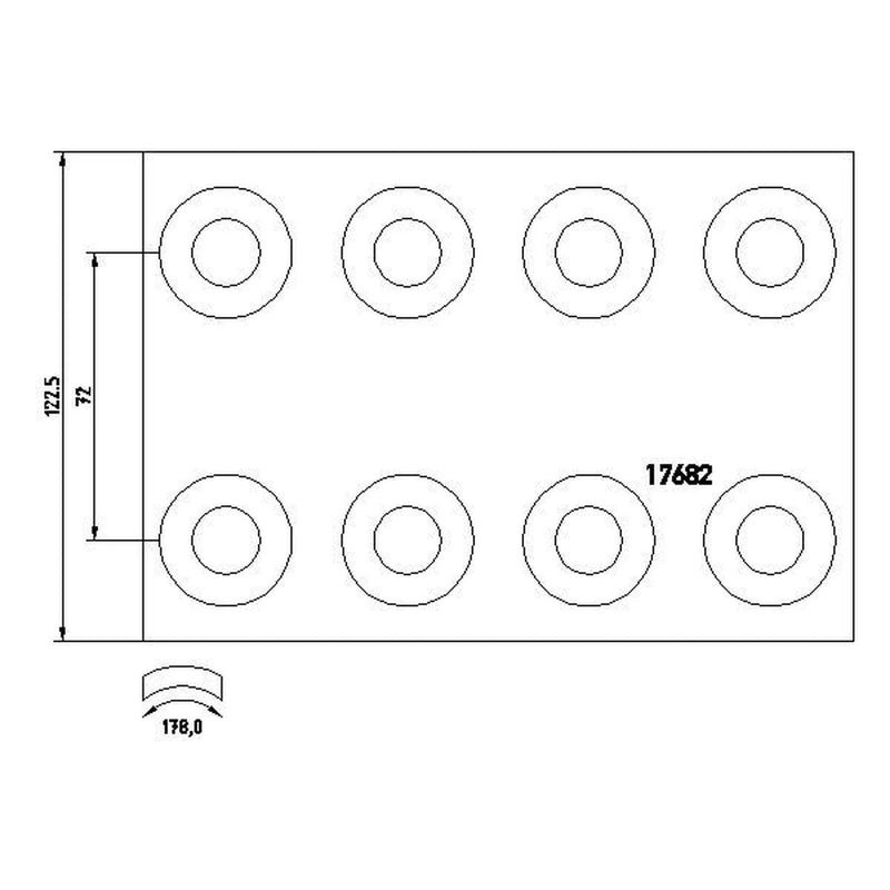 Textar Textar Cv Brake Lining Set 1768202