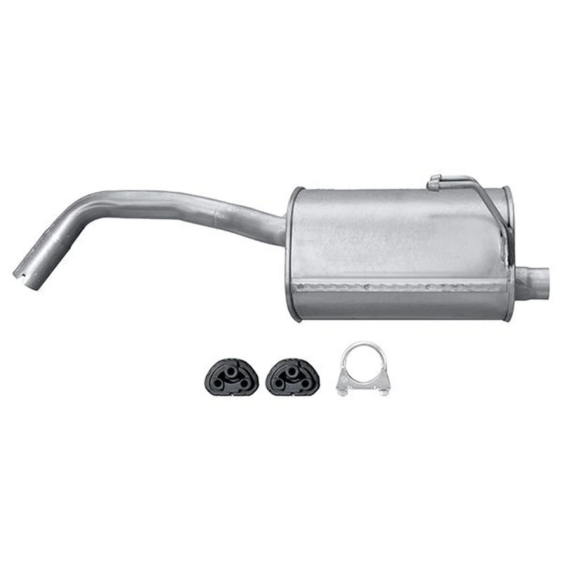 Hella End Silencer Rear fits Fiat 500 2007 on 1.3