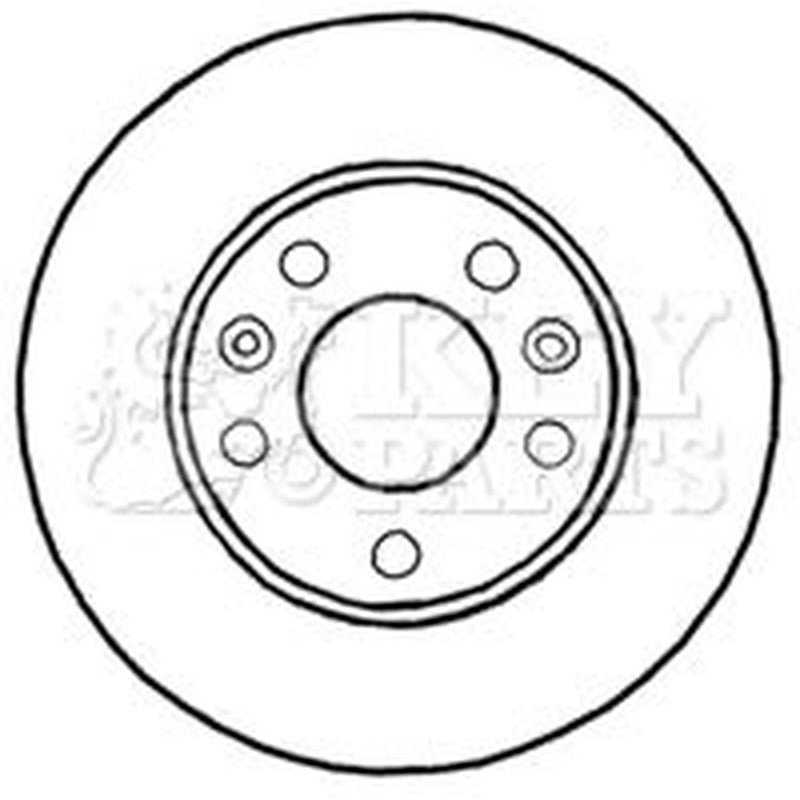 Key Parts Front & Rear Brake Discs & Pads fits Renault Scénic III 2009-2016