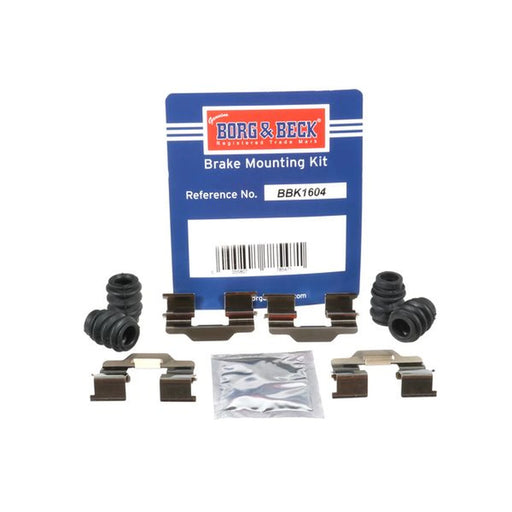 Borg & Beck Brake Pad Accessory Fitting Kit Front BBK1604