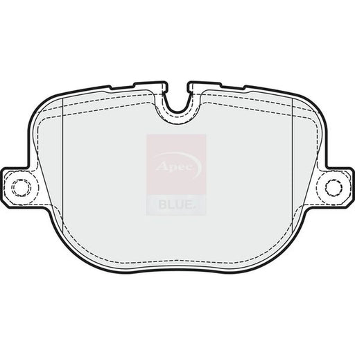 Apec Rear Brake Pad Set PD3697