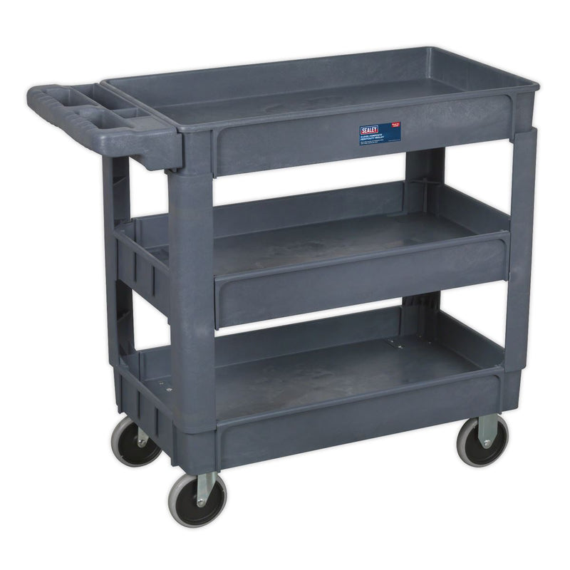 Sealey Trolley 3-Level Composite Heavy-Duty CX203 Sealey - Dynamic Drive