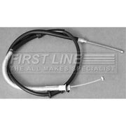 First Line Handbrake Cable Left Rear fits Fiat Panda 2006-2013 1.3