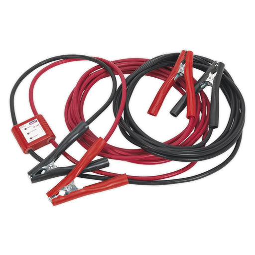 Sealey Booster Cables 7m 450A 25mmï with 12/24V Electronics Protection Sealey - Dynamic Drive