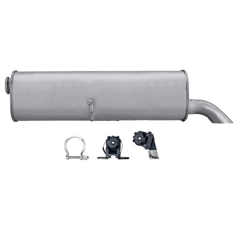 Hella End Silencer Rear fits Citroën C4 2004-2011 1.6