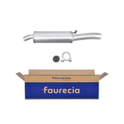 Hella End Silencer Rear fits Opel Corsa A 1988-1992 1.6