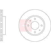Apec Front & Rear Brake Discs & Pads fits Mitsubishi Lancer VII 2000-2013