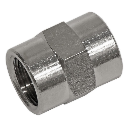 Sealey Double Female Union 1/4"BSP to 1/4"BSP SA1/1414FF Sealey - Dynamic Drive