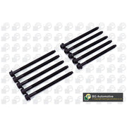 BGA Cylinder Head Bolt Set with Cylinder Head Gasket Kit fits Ford Fiesta VI