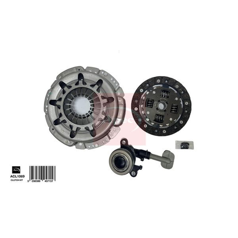 Apec Clutch Kit Set 3pc fits Nissan Micra III 2002-2010 1.0 1.2