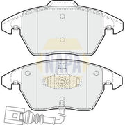 NAPA Front & Rear Brake Discs & Pads fits Seat Ibiza St 2013-2016 1.4