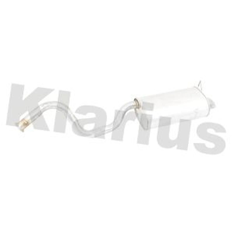 Klarius Box With Tail Pipe Rear fits Renault Laguna I 1993-2001 1.8 2.0