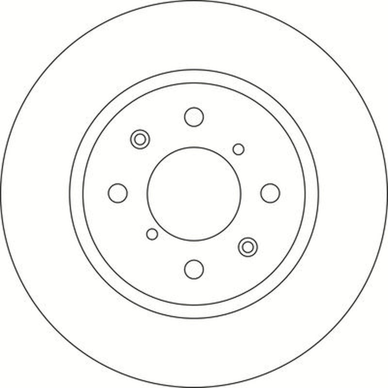 Abtex 2 x Vented Brake Discs fits Suzuki Swift III 2010-2017 1.2 1.3 1.6