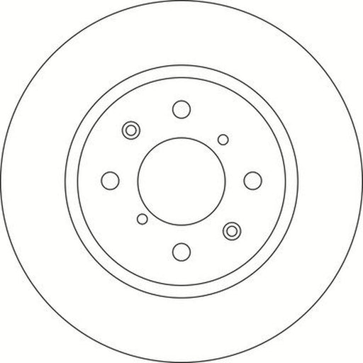 Abtex 2 x Vented Brake Discs fits Suzuki Swift III 2010-2017 1.2 1.3 1.6