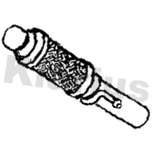 Klarius Exhaust Pipe OD BM1009A