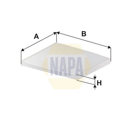 NAPA Cabin Air Filter (Pollen Filter) NFC4012