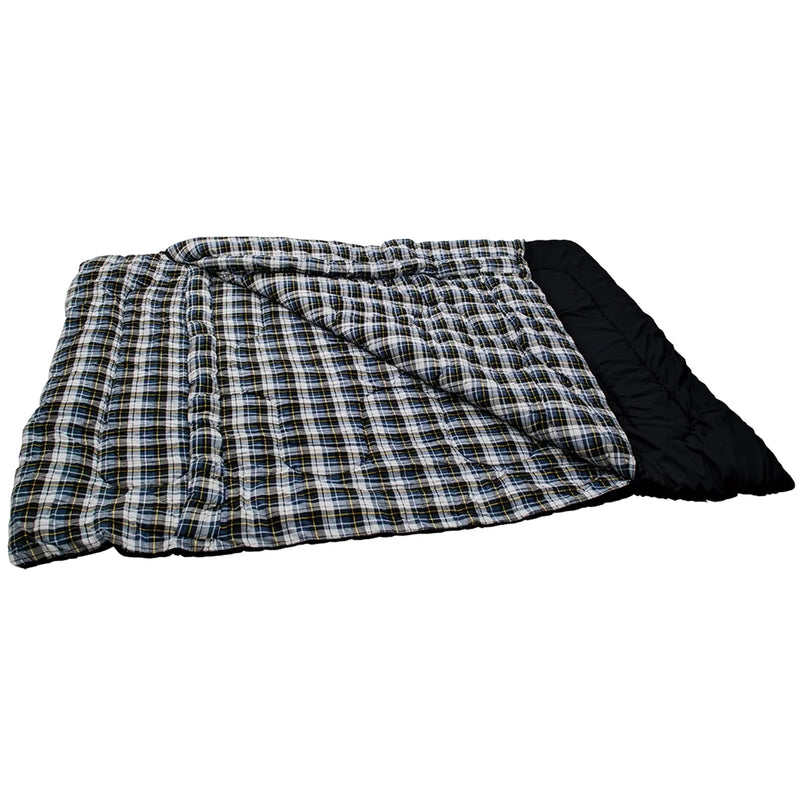 Quest Double Sleeping Bag Quebec 190x150cm Anthracite