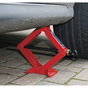 Sealey Scissor Jack Heavy-Duty 1 Tonne 57M Sealey - Dynamic Drive