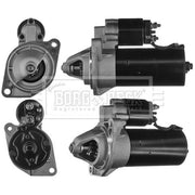 Borg & Beck Starter Motor 12V 1.4kW 9 Teeth BST2209