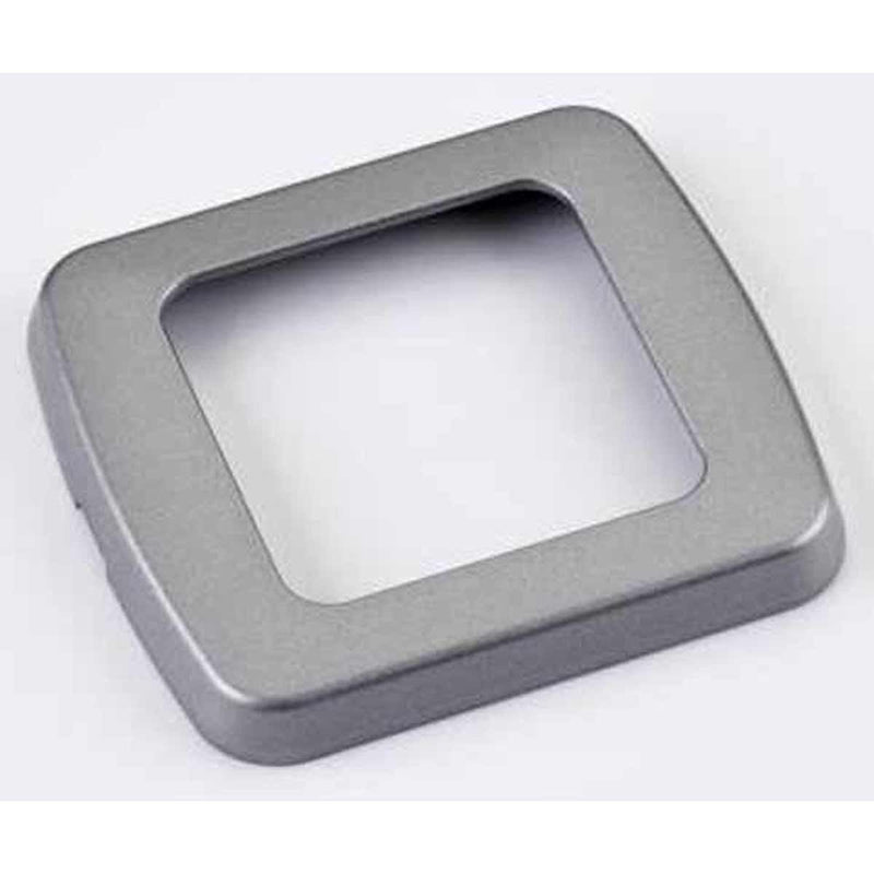 CBE Single Frame (Silver) Sleek and Durable Single Frame for Electrical Fitt W24 - Dynamic Drive