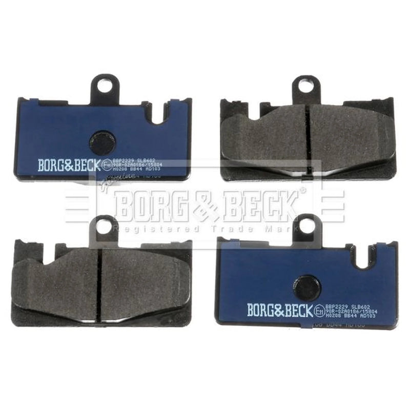 Borg & Beck Rear Brake Vented Discs & Pads fits Lexus Ls 2000-2006