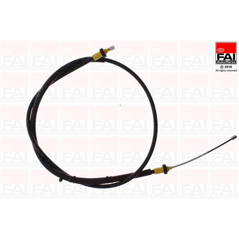 FAI Handbrake Cable Left Rear fits Dacia Duster 2010-2018 1.2 1.5 1.6