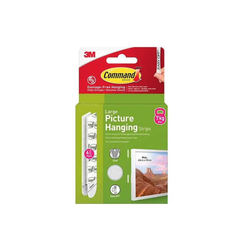 Command™ Picture Hanging Strips Large x 4 7100336547 - 7100336547