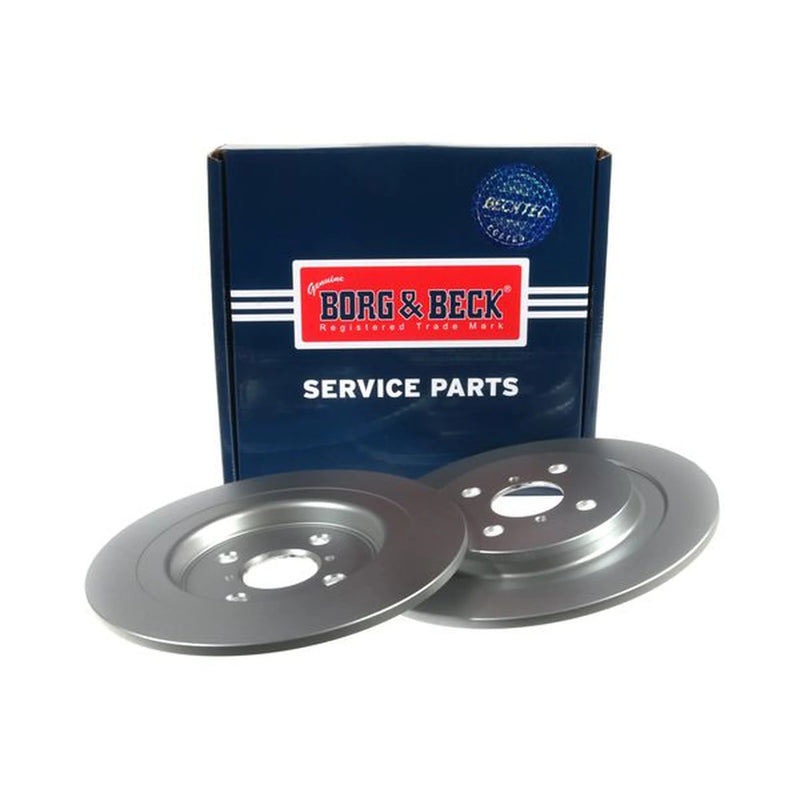 Borg & Beck Front & Rear Brake Discs & Pads fits Toyota Yaris/Vitz 2005-2020