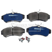 Borg & Beck Front Brake Discs & Pads fits Nissan Primera 1991-2002 1.6 2.0