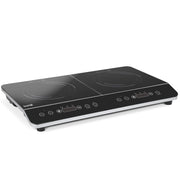 Baridi Portable Induction Hob with 2 Cooking Zones 60 x 36 x 6.5cm - Black Baridi - Dynamic Drive