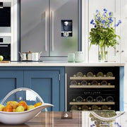 Baridi 46 Bottle Under-Counter/Freestanding Dual Zone Fridge & Cooler 60cm Baridi - Dynamic Drive