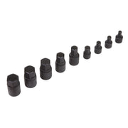 Premier Low Profile Impact Hex Socket Bit Set 1/4" & 3/8" Sq Drive 9pc Sealey Premier - Dynamic Drive