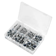 Sealey Nylon Locknut Assortment M4-M16 255pc AB033LN Sealey - Dynamic Drive