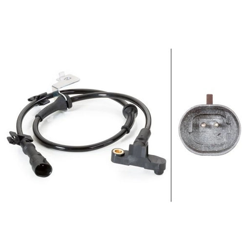 Hella ABS Wheel Speed Sensor Front fits Chrysler Neon II 1999-2006 1.6 1.8 2.0