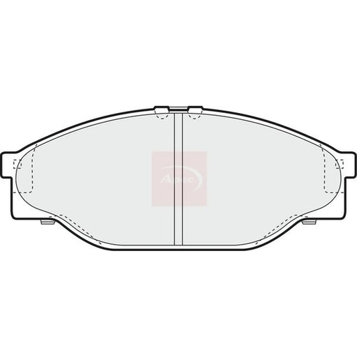 Apec Front Brake Pad Set PAD821