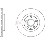 Fahren Front Brake Vented Discs & Pads fits Mazda 6 2012-2020 2.0 2.2 2.5
