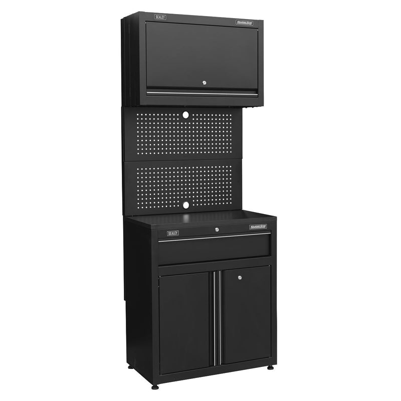 Sealey Rapid-Fit 3.1m Modular Garage Storage System APMS10HFP Sealey - Dynamic Drive