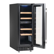 Baridi 17 Bottle Slim Wine Fridge & Cooler 30cm DH204 Baridi - Dynamic Drive