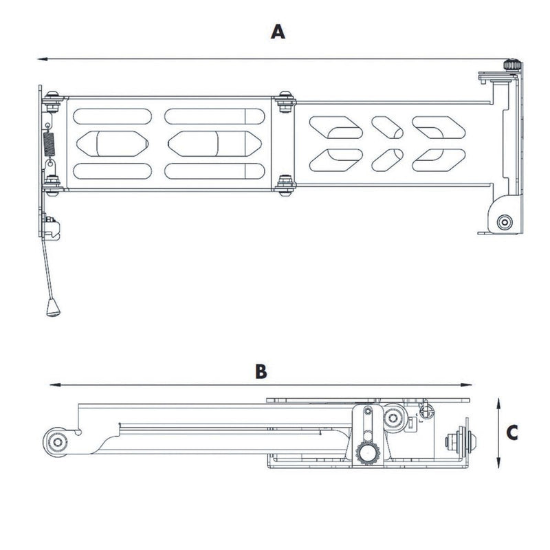 Pantograph TV Bracket for RVs Nova - Dynamic Drive