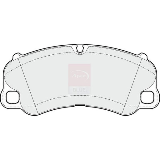 Apec Front Brake Pad Set fits Porsche 918 Spyder 2013 on 4.6