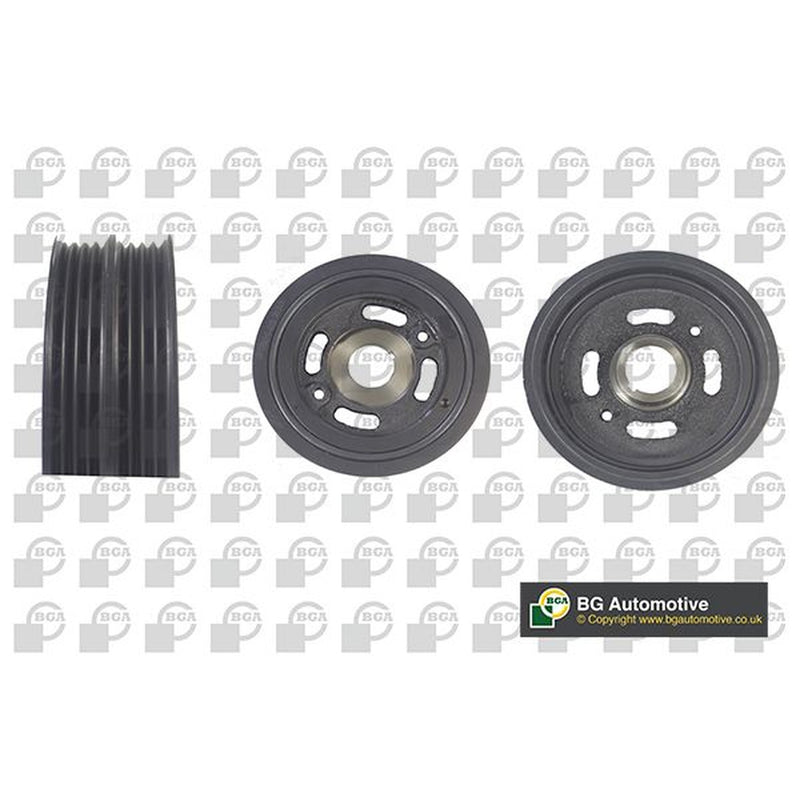 BGA Crank Shaft Belt Pulley fits Subaru Justy III 2003 on 1.3 1.5