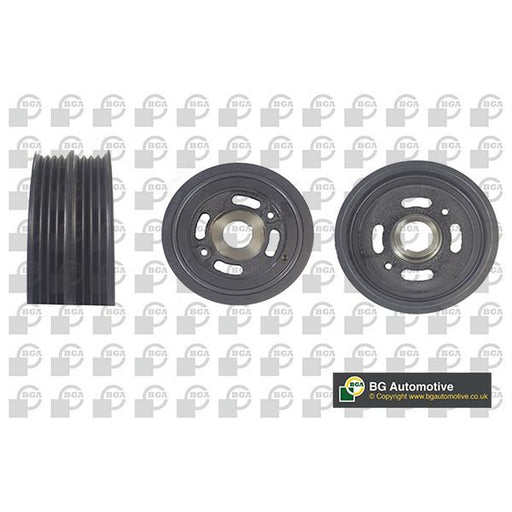BGA Crank Shaft Belt Pulley fits Subaru Justy III 2003 on 1.3 1.5