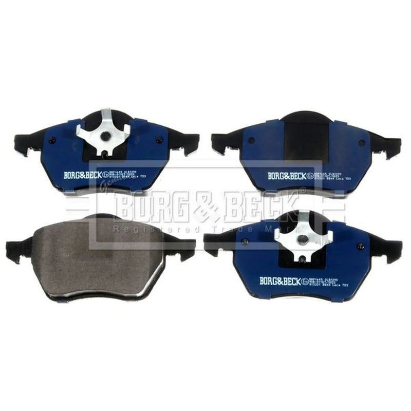Borg & Beck Front & Rear Brake Discs & Pads fits Audi A3 1998-2003 1.8 1.9