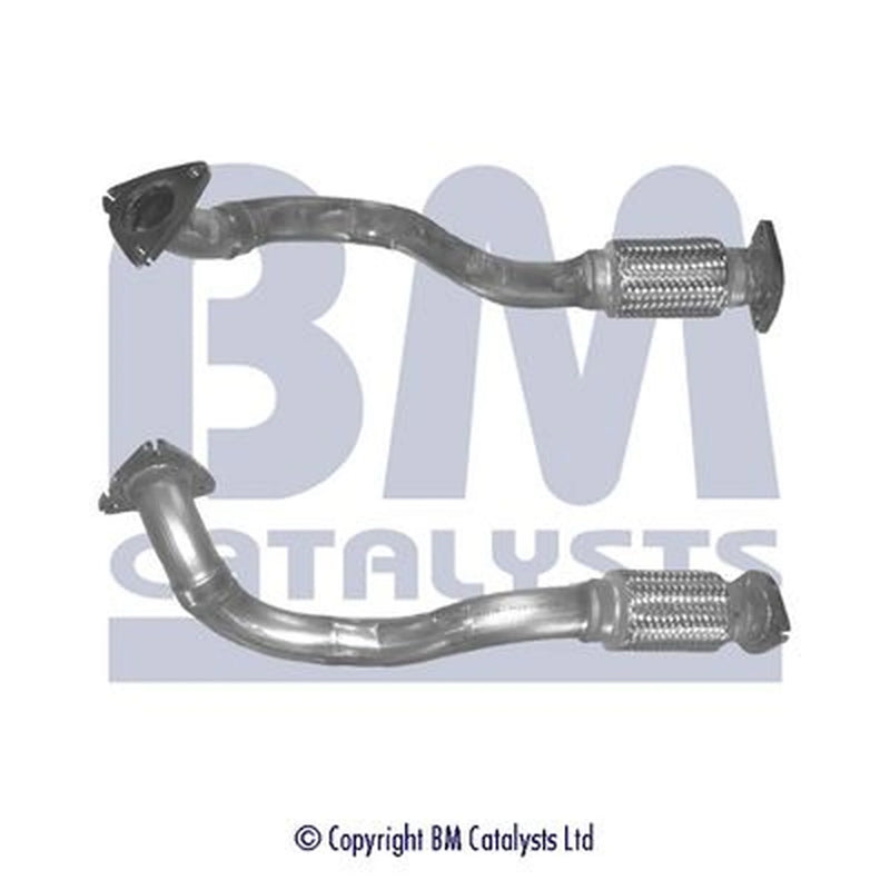 BM Catalysts Exhaust Pipe OD fits Alfa Romeo 147 2003-2010 3.2
