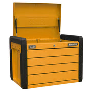 Superline Pro Superline PRO Push-to-Open Topchest 4-Drawer - Orange APPD4O Superline Pro - Dynamic Drive