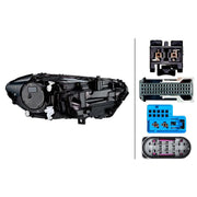 Hella Headlight Headlamp LED Left fits Mercedes-Benz A-Class 2018-2020