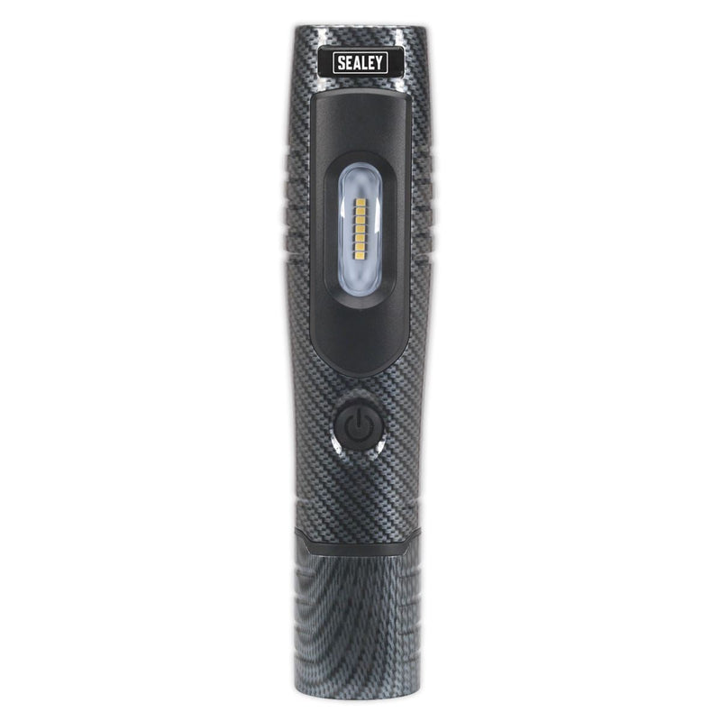 Sealey Rechargeable 360 Inspection Light 7 SMD & 3W SMD LED Carbon Fibre Effect Sealey - Dynamic Drive